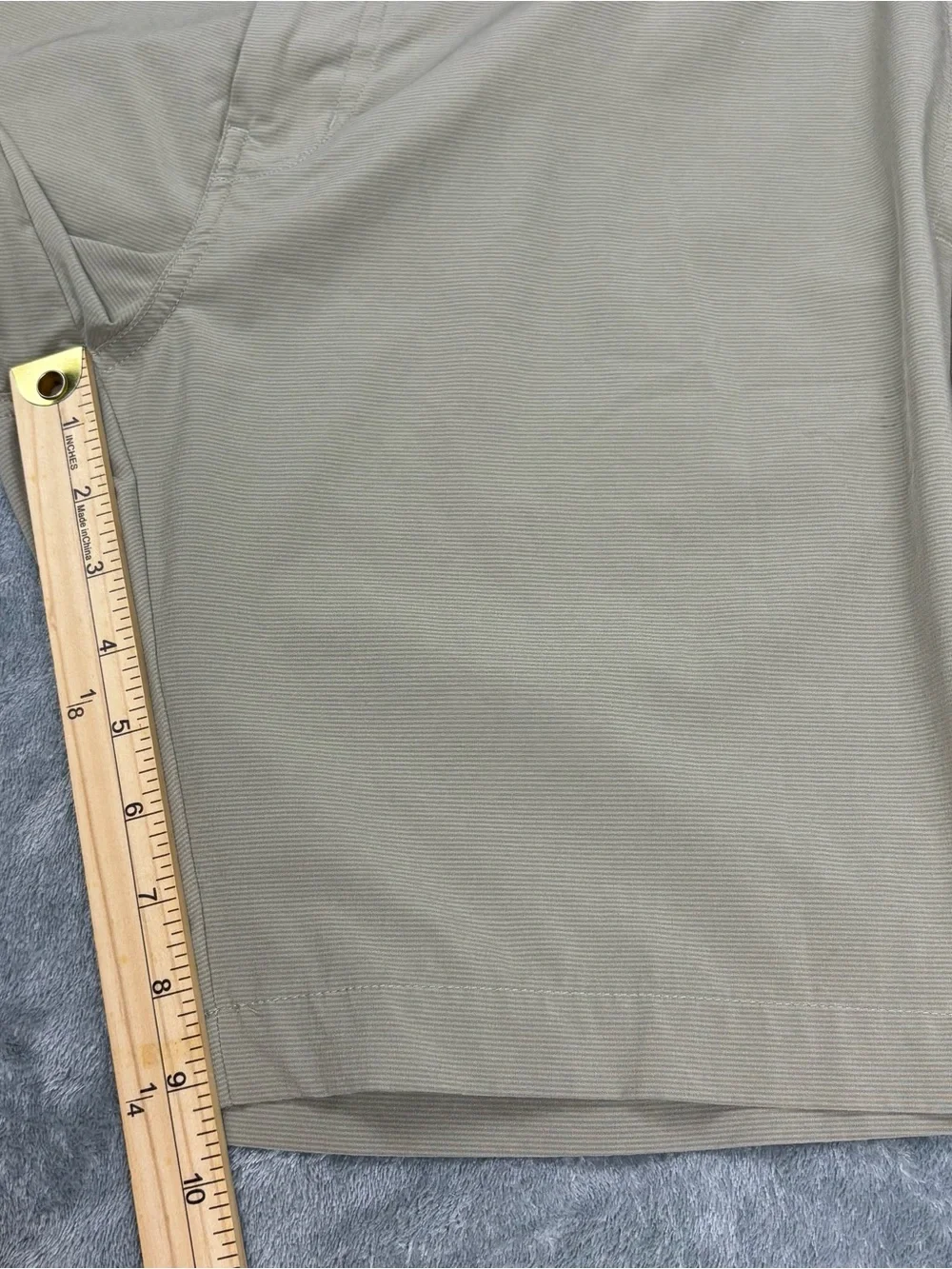 Travis Mathew Carlsbad Shorts Mens 36 Beige Performance Stretch Golf
